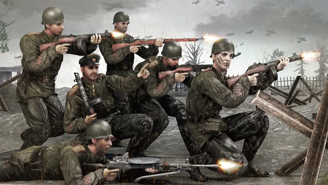 Medal of War – WW2 Games 2024  [МОД Menu] Screenshot 2