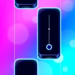 Взломанная Beat Piano Dance:music game (Маджик Пиано Тайлз)  [МОД Много монет] - полная версия apk на Андроид