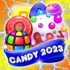 Взлом Candy 2024-Candy Match 3 Game (Кэнди 2023)  [МОД Меню] - последняя версия apk на Андроид