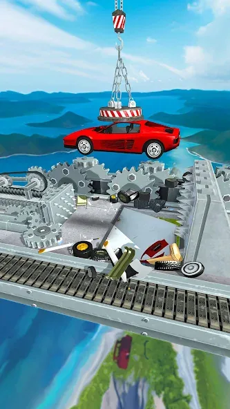 Car Crusher Kingdom (Кар Крашер Кингдом)  [МОД Много денег] Screenshot 1