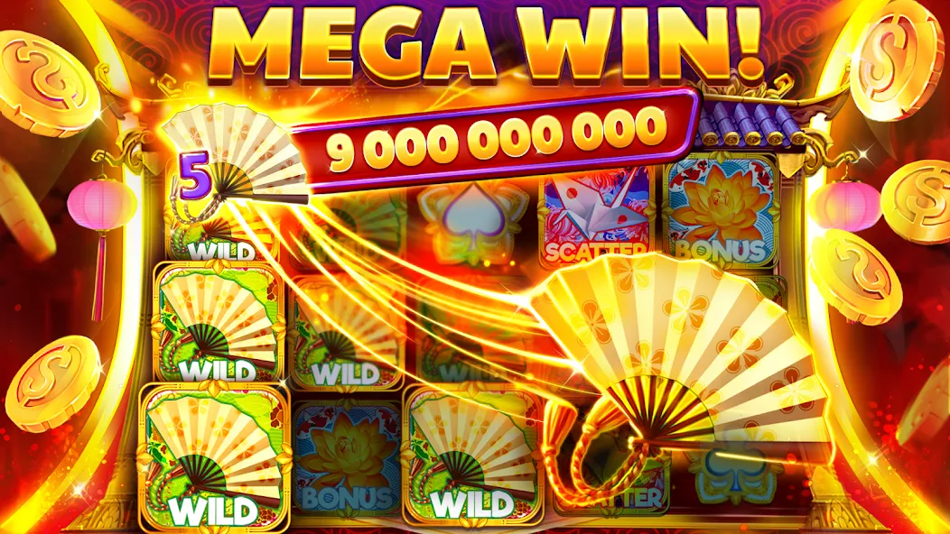 Slots Crush online casino game (Слотс Краш)  [МОД Много монет] Screenshot 1