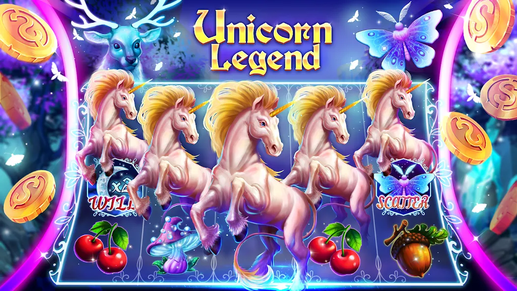 Slots Crush online casino game (Слотс Краш)  [МОД Много монет] Screenshot 3