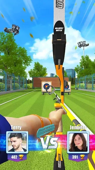Archery Battle 3D (Арчери Баттл 3D)  [МОД Бесконечные деньги] Screenshot 1