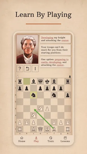 Learn Chess with Dr. Wolf  [МОД Много монет] Screenshot 3