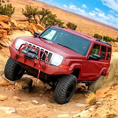 Взломанная Off Road Jeep Drive Simulator  [МОД Много монет] - стабильная версия apk на Андроид
