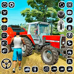 Взломанная Farming Games & Tractor Games  [МОД Все открыто] - стабильная версия apk на Андроид