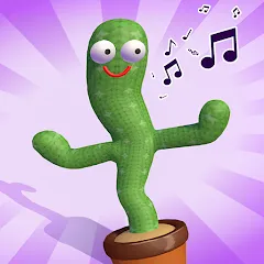 Взломанная Talking Cactus (Токинг Кактус)  [МОД Menu] - последняя версия apk на Андроид