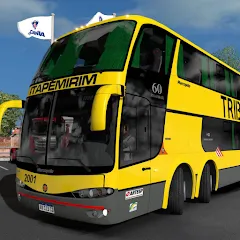 Скачать взломанную Bus Game Traveling Simulator  [МОД Menu] - стабильная версия apk на Андроид