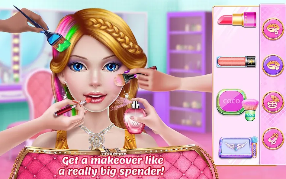 Rich Girl Mall - Shopping Game  [МОД Все открыто] Screenshot 3
