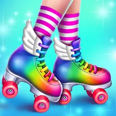 Взлом Roller Skating Girls  [МОД Бесконечные монеты] - полная версия apk на Андроид