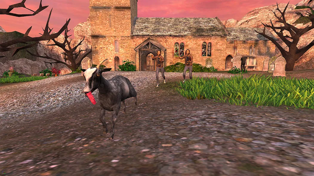 Goat Simulator (Гоут Симулятор)  [МОД Бесконечные монеты] Screenshot 4