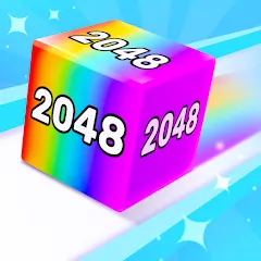 Скачать взлом Chain Cube 2048: 3D merge game (Чейн Куб)  [МОД Mega Pack] - стабильная версия apk на Андроид