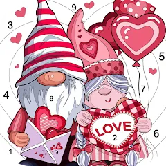 Скачать взлом Love, Heart Coloring Book  [МОД Menu] - стабильная версия apk на Андроид