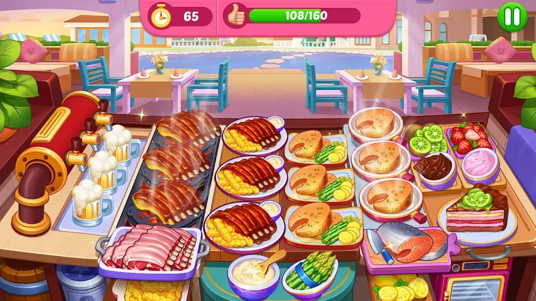 Crazy Cooking Diner: Chef Game (Крейзи кукинг дайнер)  [МОД Много монет] Screenshot 4