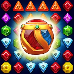 Скачать взлом Jewel Ancient Pyramid Treasure  [МОД Много монет] - полная версия apk на Андроид