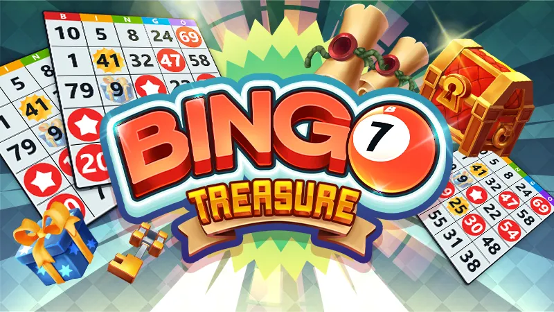 Bingo Treasure - Bingo Games (Бинго Трежер)  [МОД Много монет] Screenshot 1