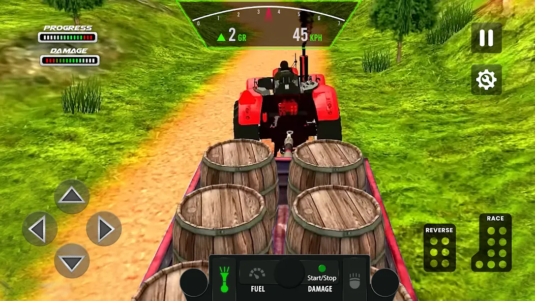 Tractor Simulator Farm Games (Фарминг игры)  [МОД Бесконечные монеты] Screenshot 4