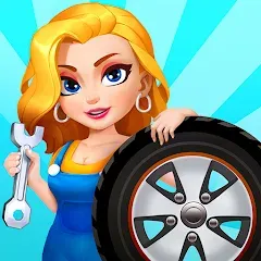 Скачать взлом Car Fix Inc - Mechanic Garage (Кар Фикс Инк)  [МОД Menu] - полная версия apk на Андроид