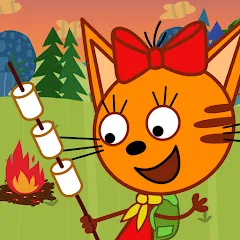 Скачать взломанную Kid-E-Cats: Kitty Cat Games!  [МОД Бесконечные монеты] - стабильная версия apk на Андроид