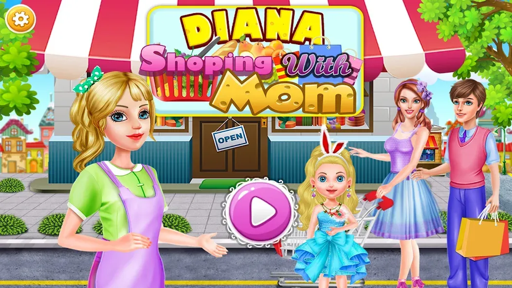 Mall Shopping with Diana (Молл Шоппинг с Дианой)  [МОД Menu] Screenshot 1