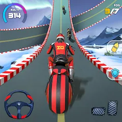 Взломанная Bike Race: Racing Game (Байк Гейм 3D)  [МОД Много монет] - стабильная версия apk на Андроид