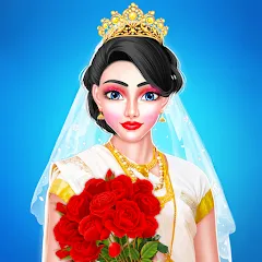 Взломанная Indian Bride Makeup Games (Индийская невеста игры по макияжу)  [МОД Unlocked] - последняя версия apk на Андроид