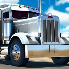 Взломанная Universal Truck Simulator (Юниверсал Трак Симулятор)  [МОД Бесконечные деньги] - стабильная версия apk на Андроид