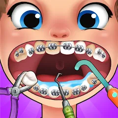 Скачать взлом Dentist games  [МОД Много денег] - последняя версия apk на Андроид
