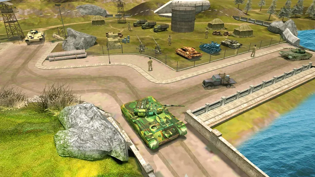 Tank Battle Army Games 2023  [МОД Много монет] Screenshot 5
