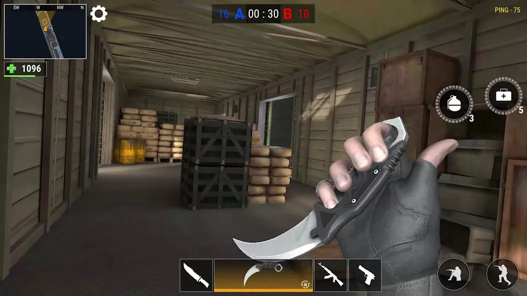 Modern Gun: Shooting War Games (Модерн Ган)  [МОД Menu] Screenshot 2