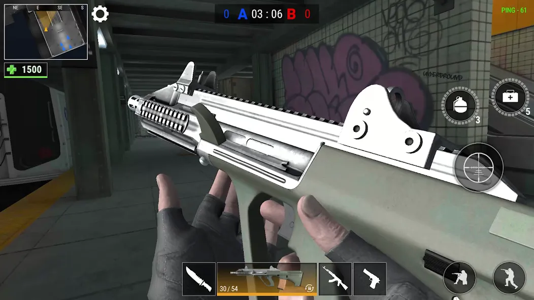 Modern Gun: Shooting War Games (Модерн Ган)  [МОД Menu] Screenshot 3