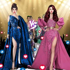 Скачать взломанную Fashion Show: Dress up Games (Фэшн Шоу)  [МОД Меню] - последняя версия apk на Андроид