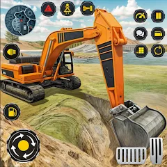 Скачать взлом Heavy Excavator Simulator PRO (Хеви Экскавейтор Симулятор ПРО)  [МОД Menu] - полная версия apk на Андроид