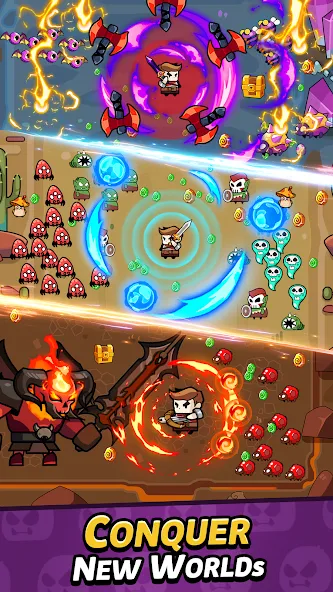 Solo Survivor IO Game (Монстер Ворлд)  [МОД Unlocked] Screenshot 2