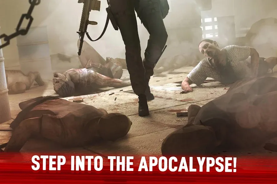 Zombie Frontier 4: Shooting 3D (Зомби Фронт 4)  [МОД Много денег] Screenshot 3