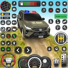Взлом Flying Prado Car Robot Game  [МОД Бесконечные деньги] - стабильная версия apk на Андроид