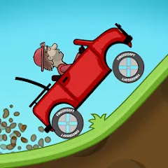 Взломанная Hill Climb Racing (Хилл Клайм Рейсинг)  [МОД Все открыто] - полная версия apk на Андроид