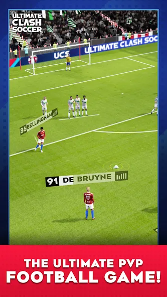 Ultimate Clash Soccer (Ултимейт Драфт Соккер)  [МОД Menu] Screenshot 1