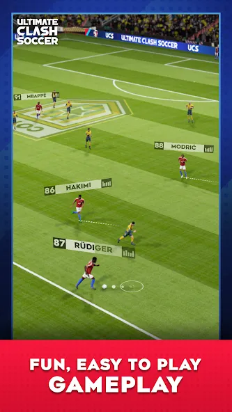 Ultimate Clash Soccer (Ултимейт Драфт Соккер)  [МОД Menu] Screenshot 3