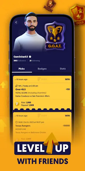 Fliff - Sports Picks (Флифф)  [МОД Много монет] Screenshot 3