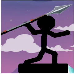 Скачать взломанную Spear war with Stickman (Спир вар)  [МОД Mega Pack] - последняя версия apk на Андроид