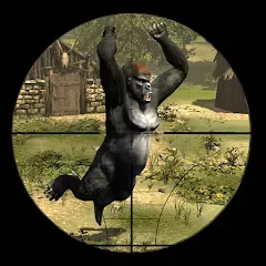 Скачать взломанную Gorilla Hunter: Hunting games (Горилла Хантер)  [МОД Бесконечные монеты] - полная версия apk на Андроид