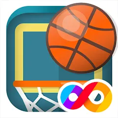 Скачать взломанную Basketball FRVR - Dunk Shoot (Баскетбол ФРВР)  [МОД Бесконечные монеты] - полная версия apk на Андроид