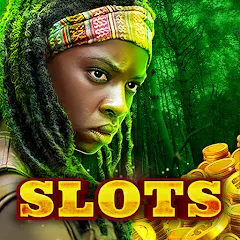 Скачать взломанную The Walking Dead Casino Slots (Зе Вокинг Дед Казино Слотс)  [МОД Unlocked] - последняя версия apk на Андроид
