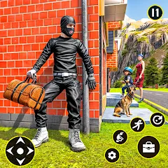 Скачать взлом Thief Escape: Robbery Game (Тиф Ескейп)  [МОД Меню] - стабильная версия apk на Андроид