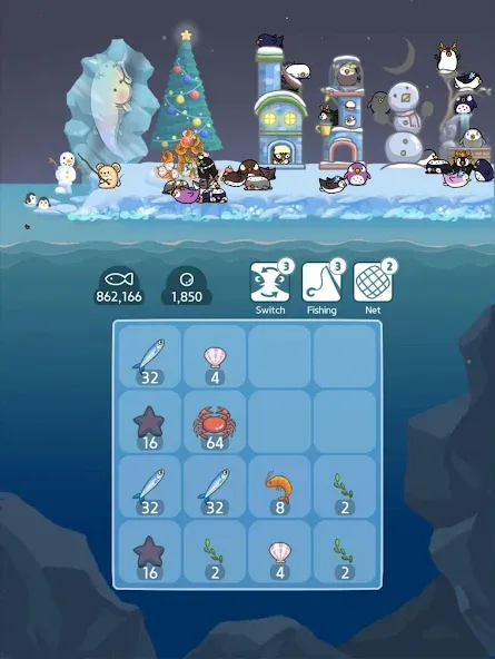 2048 Penguin Island  [МОД Mega Pack] Screenshot 3