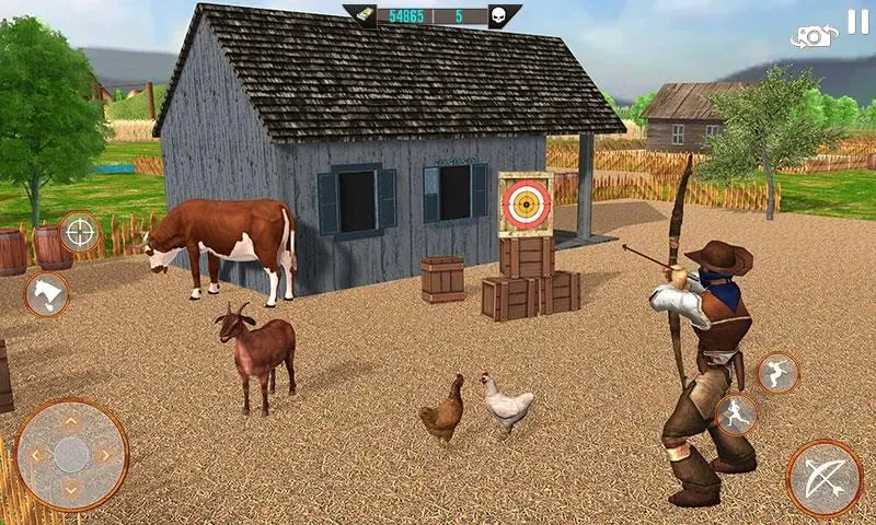 West Cowboy Shooting Games 3D  [МОД Бесконечные монеты] Screenshot 5