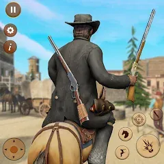 Взлом West Cowboy Shooting Games 3D  [МОД Бесконечные монеты] - полная версия apk на Андроид