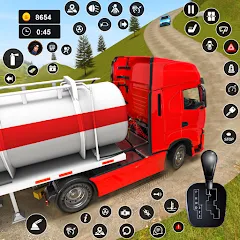 Взломанная Truck Simulator - Truck Games (Трак Симулятор)  [МОД Unlocked] - последняя версия apk на Андроид