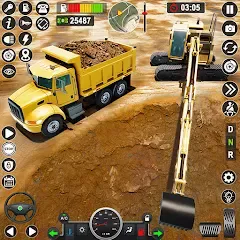 Взлом Construction Games Simulator  [МОД Menu] - полная версия apk на Андроид